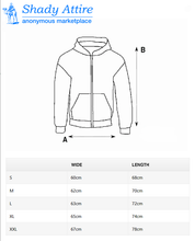 Load image into Gallery viewer, Shady Skeleton Full Zip Hoodie
